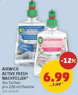PENNY Airwick active fresh nachfüller Angebot