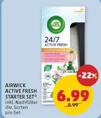 PENNY Airwick active fresh starter set Angebot