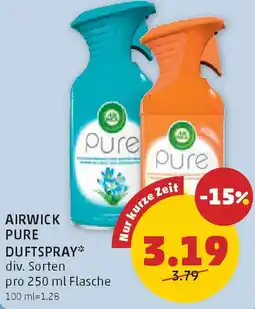PENNY Airwick pure duftspray Angebot