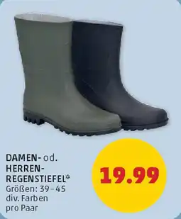 PENNY Damen-od. herren- regenstiefel Angebot
