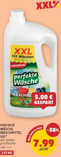 PENNY Perfekte wäsche waschmittel gel Angebot