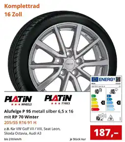 Interpneu Alufelge P 95 Angebot