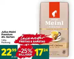 Billa Corso Julius Meinl Premium Angebot