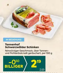 Billa Corso Tannenhof Schwarzwälder Schinken Angebot