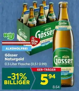 Billa Corso Gösser Naturgold Angebot