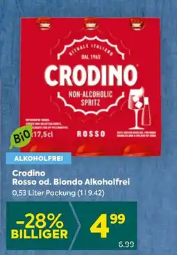 Billa Corso Crodino Rosso od. Biondo Alkoholfrei Angebot