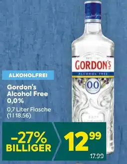 Billa Corso Gordon's Alcohol Free Angebot