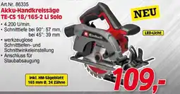 Zgonc Akku-Handkreissäge Angebot