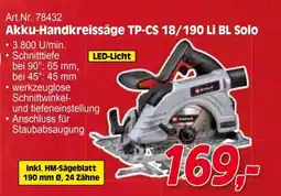 Zgonc Akku-Handkreissäge TP-CS 18/190 Angebot