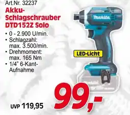 Zgonc Akku Schlagschrauber DTD152Z Angebot