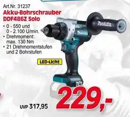 Zgonc Akku-Bohrschrauber DDF486Z Angebot