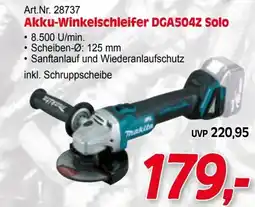 Zgonc Akku-winkelschleifer dga504z Angebot
