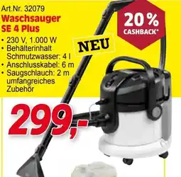 Zgonc Waschsauger SE 4 Plus Angebot