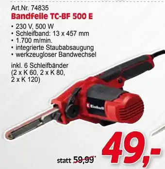 Zgonc Bandfeile TC-BF 500 E Angebot