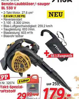 Zgonc Benzin-Laubbläser/-sauger BL 530 V Angebot