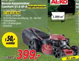 Zgonc Benzin-Rasenmäher Comfort 51.0 SP-A Highwheeler Angebot
