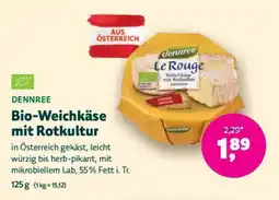 Denn's Biomarkt Bio-Weichkäse mit Rotkultur Angebot