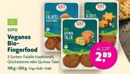 Denn's Biomarkt Veganes Bio- Fingerfood Angebot
