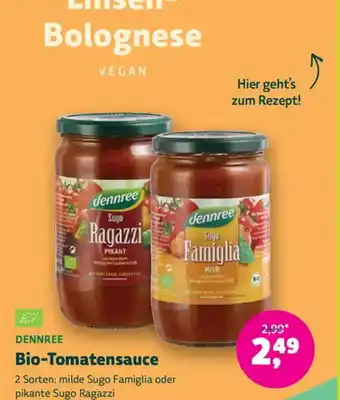 Denn's Biomarkt Bio-Tomatensauce Angebot