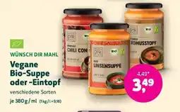 Denn's Biomarkt Vegane Bio-Suppe oder -Eintopf Angebot
