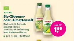 Denn's Biomarkt Bio-Zitronen- oder -Limettensaft Angebot
