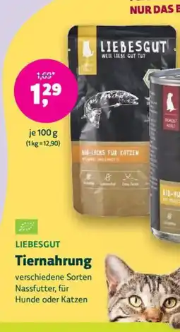 Denn's Biomarkt Tiernahrung Angebot