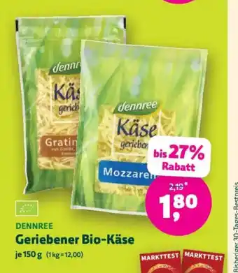 Denn's Biomarkt Geriebener Bio-Käse Angebot