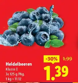 Lidl Heidelbeeren Angebot