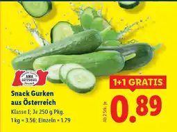 Lidl Snack Gurken aus Österreich Angebot