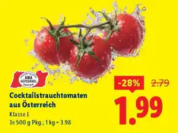 Lidl Cocktailstrauchtomaten Angebot