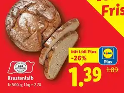Lidl Krustenlaib Angebot