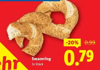 Lidl Sesamring Angebot