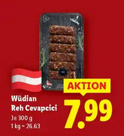 Lidl Wüdian Reh Cevapcici Angebot