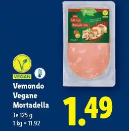 Lidl Vegan vemondo vegane mortadella Angebot