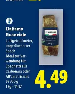 Lidl Italiamo guanciale Angebot