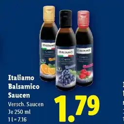 Lidl Italiamo balsamico saucen Angebot