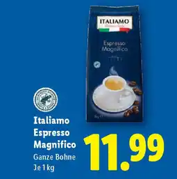 Lidl Italiamo espresso magnifico Angebot