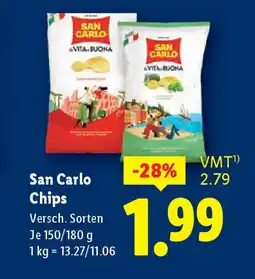 Lidl San carlo chips Angebot