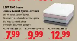 Lidl Livarno home jersey-modal-spannleintuch Angebot