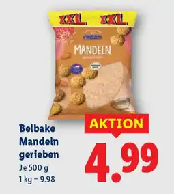 Lidl Belbake mandeln gerieben Angebot