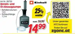 Zgonc Art.nr. 89730 benzin- und öl-absaugpumpe Angebot