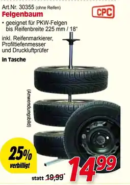 Zgonc Art.nr. 30355 (ohne reifen) felgenbaum Angebot