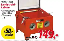 Zgonc Erba art.nr. 13535 sandstrahl- kabine Angebot