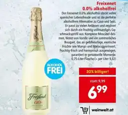 Interspar Freixenet 0.0% alkoholfrei Angebot