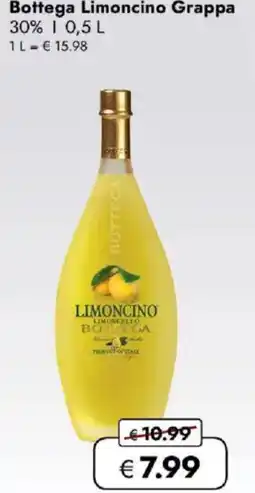 Travel FREE Bottega limoncino grappa Angebot