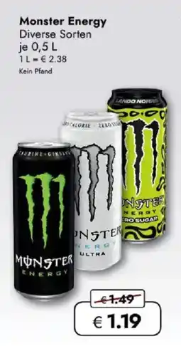 Travel FREE Monster Energy Angebot