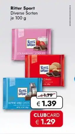 Travel FREE Ritter Sport Angebot