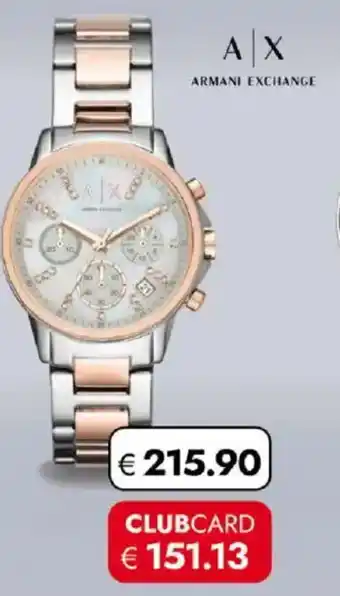Travel FREE Ax armani exchange Angebot