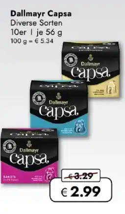Travel FREE Dallmayr Capsa Angebot