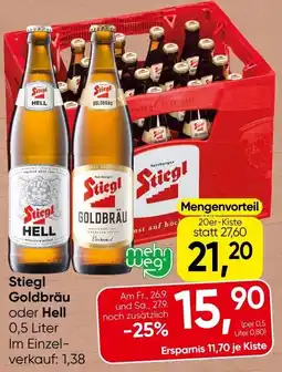 Spar Stiegl Goldbräu Angebot